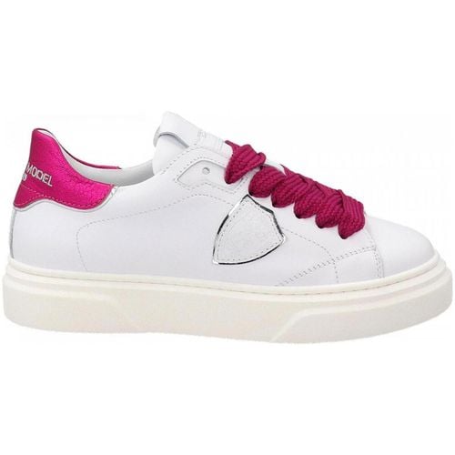 Sneakers basse TEMPLE LEATHER - Philippe Model Junior - Modalova