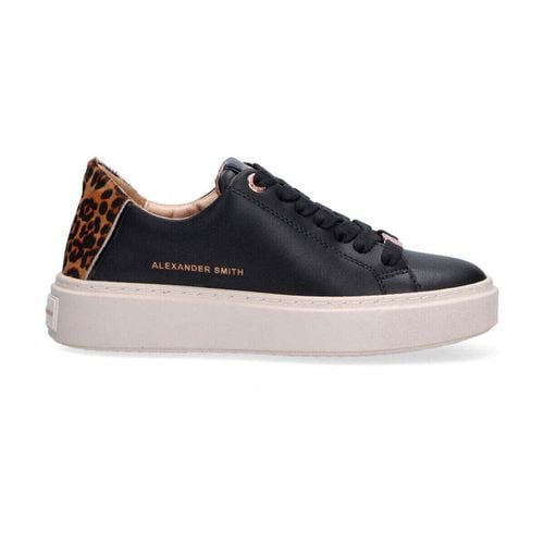 Sneakers basse sneaker London nera animalier - Alexander Smith - Modalova