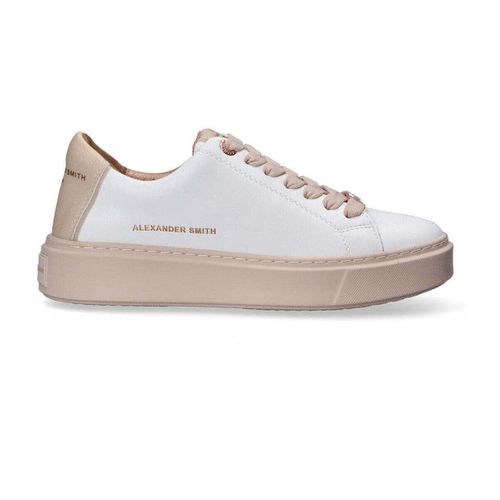 Sneakers basse sneaker London bianca beige - Alexander Smith - Modalova