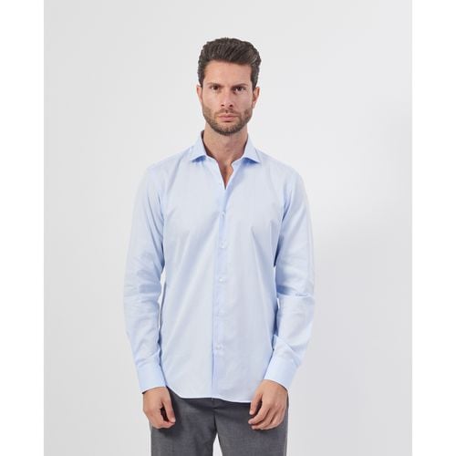 Camicia a maniche lunghe Camicia classica uomo Settemezzo azzurra - Sette/Mezzo - Modalova