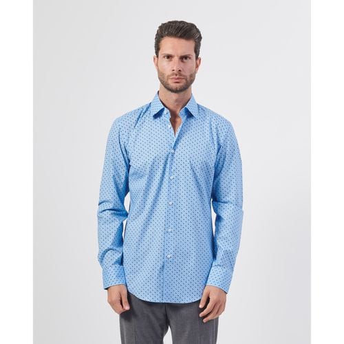 Camicia a maniche lunghe Camicia con micromotivo all-over - Boss - Modalova