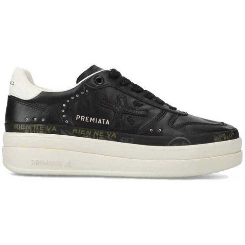 Sneakers MICOL 7014 pelle nera e borchie - Premiata - Modalova