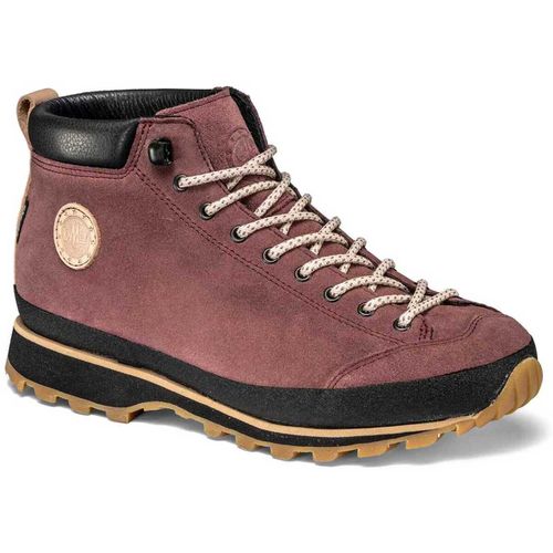 Stivaletti BIO NATURALE MID MTX HIGH SUEDE SUOLA VIBRAM BROWN ROSE - Lomer - Modalova