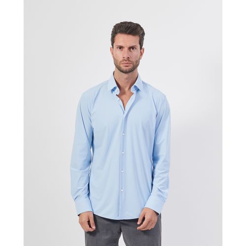 Camicia a maniche lunghe Camicia uomo in cotone stretch slim fit - Boss - Modalova