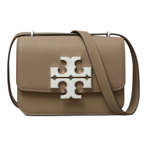 Borsa a tracolla Borsa piccola Eleanor cenere in pelle - Tory Burch - Modalova