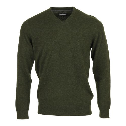 Maglione Essential Lambswool V Neck Sweater - Barbour - Modalova