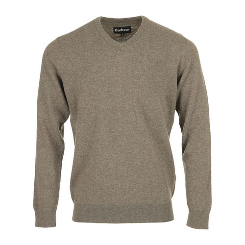 Maglione Essential Lambswool V Neck Sweater - Barbour - Modalova