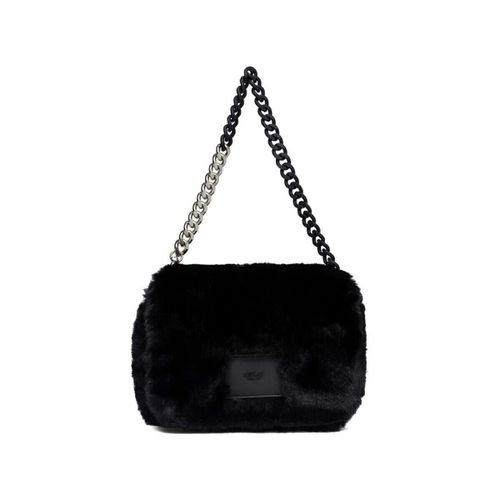 Borsa Borsa Mini In Faux Fur Black - Replay - Modalova