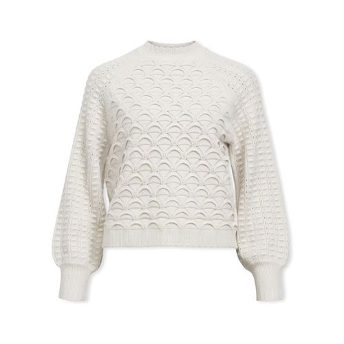 Maglione Sida Knit - White Sand - Object - Modalova