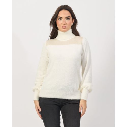 Maglione Maglione donna a collo alto effetto mohair - Yes Zee - Modalova