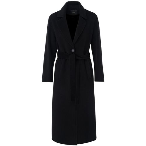 Mantella Cappotto lungo in lana nero - Pinko - Modalova