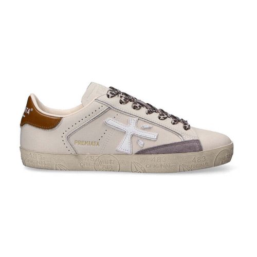 Sneakers basse sneaker Steven beige animalier - Premiata - Modalova