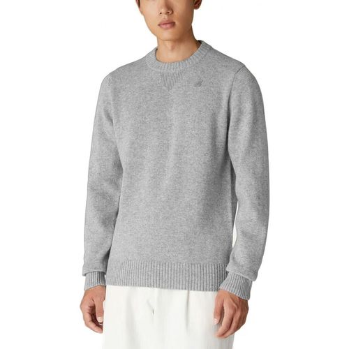 Maglione Maglione Sebastien Lambswool Grey Ash - K-way - Modalova