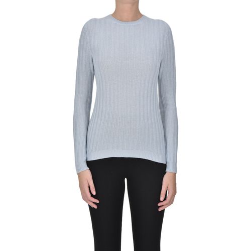 Maglione Pullover in cashmere a costine MGP00004210AI - Fabiana filippi - Modalova