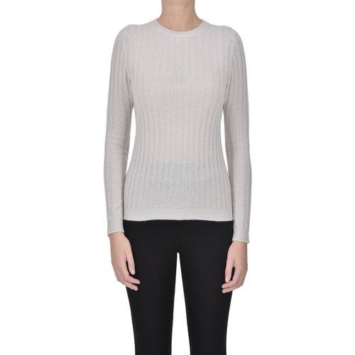 Maglione Pullover in cashmere a costine MGP00004211AI - Fabiana filippi - Modalova