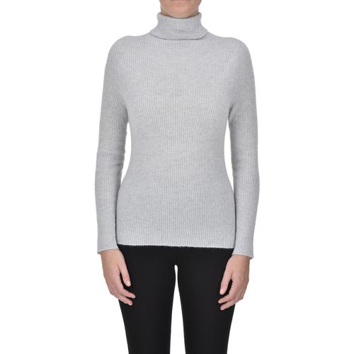 Maglione Pullover dolcevita a costine MGP00004247AI - Fabiana filippi - Modalova