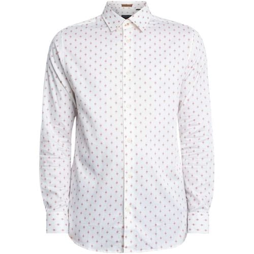 Camicia a maniche lunghe Camicia slim con stampa geometrica a pois - Ted baker - Modalova