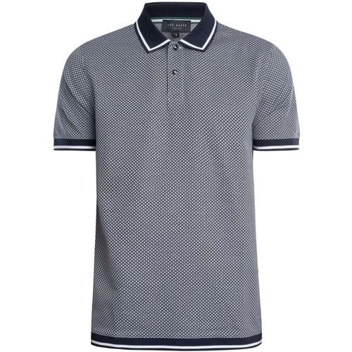 Polo Polo con trama regolare Geo Text - Ted baker - Modalova