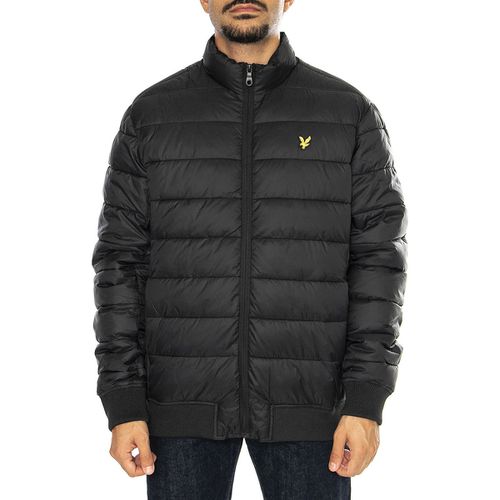 Giacche Funnel Neck Wadded Jacket Jet Black - Lyle & Scott - Modalova