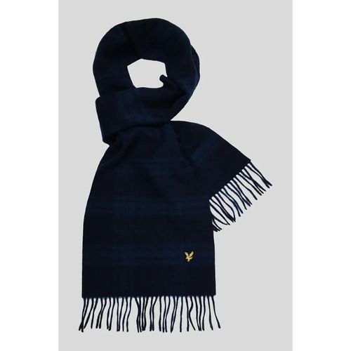 Sciarpa SV2100A LAMBSWOOL SCARF-X35. DARL NAVY/DARK DENIM - Lyle & Scott - Modalova