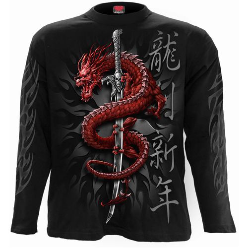 T-shirts a maniche lunghe Oriental Dragon - Spiral - Modalova