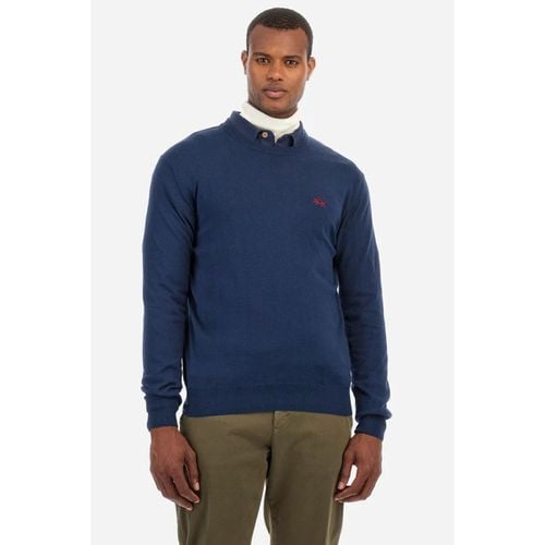 Maglione ZMS002-YW091-07017 NAVY - La martina - Modalova