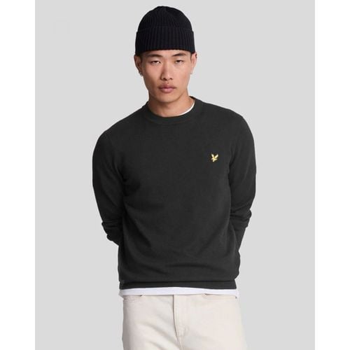 Maglione KN2110V MERINO CREW-Z865 JET BLACK - Lyle & Scott - Modalova