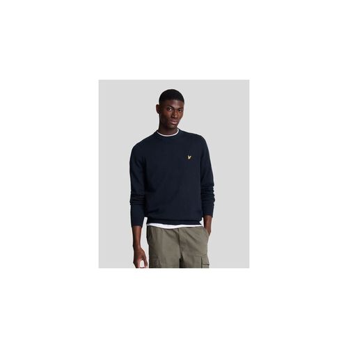 Maglione KN2110V MERINO CREW JUMPER-Z27. DARK NAVY - Lyle & Scott - Modalova