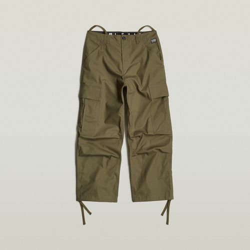 Pantaloni D25251-D714 CARGO CROPPED-B230 SHADOE OLIVE - G-star raw - Modalova