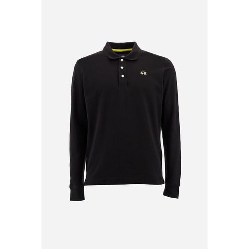 T-shirt & Polo CCMP04-PK001-09999 BLACK - La martina - Modalova