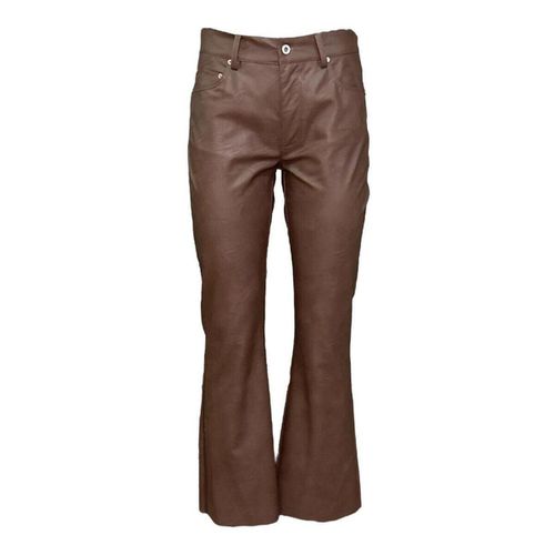 Pantaloni morbidi / Pantaloni alla zuava p0fkha4000_moro - Please - Modalova