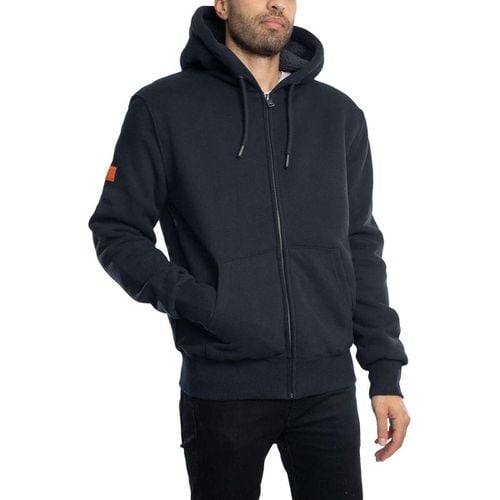 Felpa Felpa con cappuccio e zip foderata in Borg - Superdry - Modalova