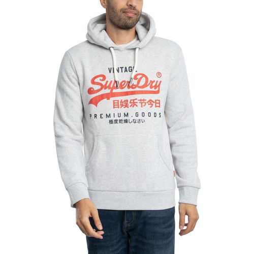 Felpa Felpa con cappuccio Duo Vintage Logo - Superdry - Modalova