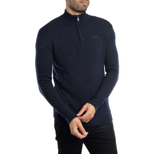 Maglione Maglia Essential EMB Half Zip - Superdry - Modalova