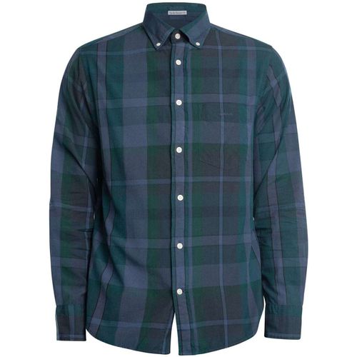 Camicia a maniche lunghe Camicia a quadri tinta unita - Gant - Modalova