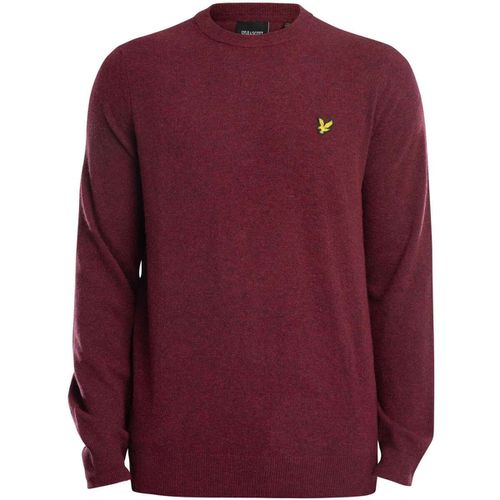 Maglione Maglia girocollo in misto lana d'agnello - Lyle & Scott - Modalova