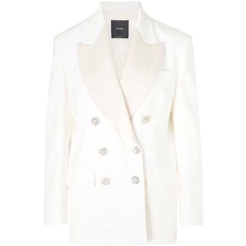 Giacche Blazer doppiopetto Vallini bianco con bottoni - Pinko - Modalova