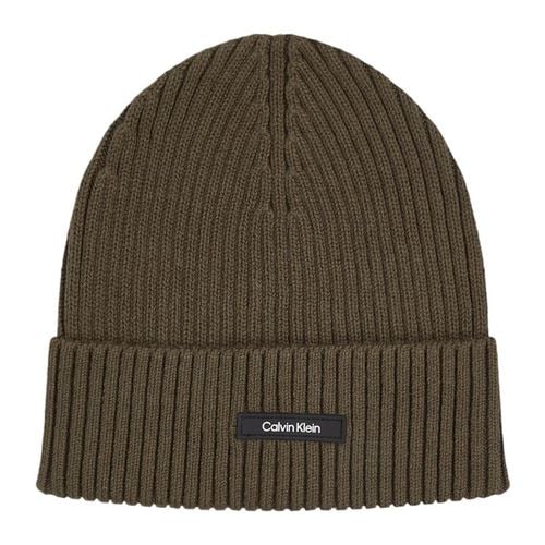 Berretto CLASSIC COTTON RIB BEANIE K50K512362 - Calvin Klein Jeans - Modalova