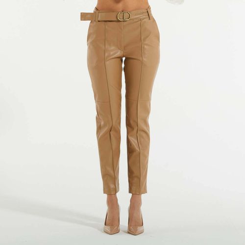 Pantaloni pantalone in nappa - Twin set - Modalova