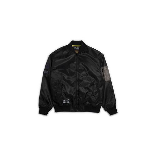 Giacca in pelle Bomber blow 2507280 Negro - Munich - Modalova