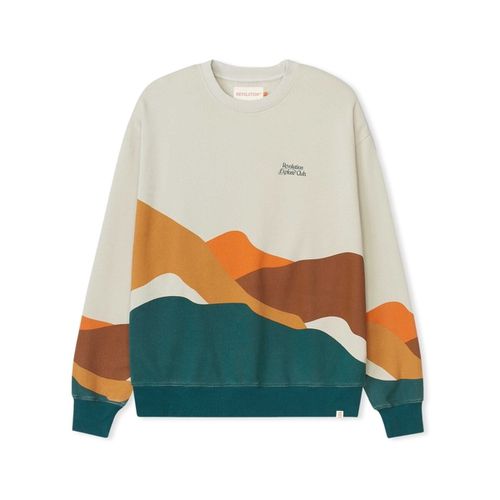 Felpa Printed Crewneck Sweatshirt 2783 - Offwhite - Rvlt revolution - Modalova