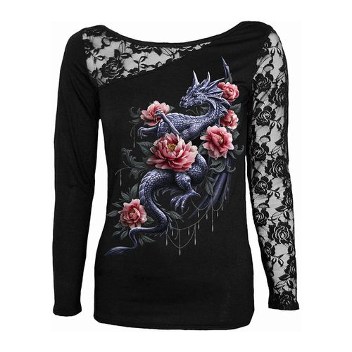 T-shirts a maniche lunghe Dragon Rose Slant - Spiral - Modalova