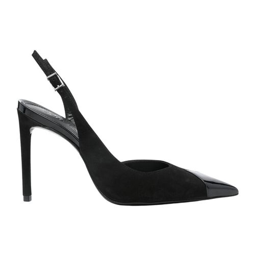 Sandali Slingback in pelle scamosciata e vernice - Schutz - Modalova