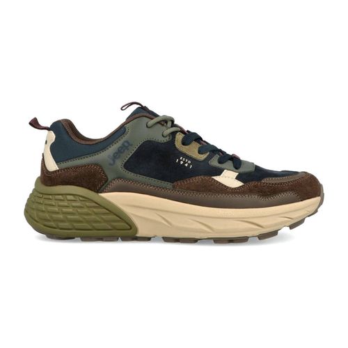 Sneakers Groove sneaker in camoscio - Jeep - Modalova