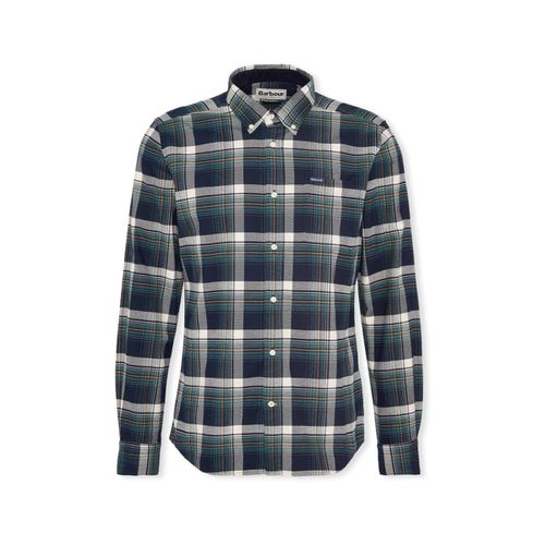 Camicia a maniche lunghe Sheldton Tailored Shirt - Dark Navy - Barbour - Modalova