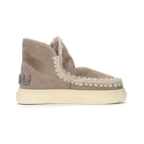 Tronchetti Stivaletto Eskimo Sneaker Bold grigio con logo - Mou - Modalova