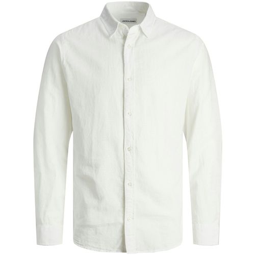 Camicia Jack & Jones Linen Blend - Jack & jones - Modalova