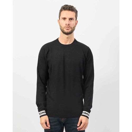 Maglione Maglia uomo con polsini a contrasto - Richmond X - Modalova