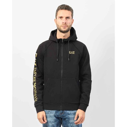 Felpa Felpa uomo fullzip con cappuccio - Emporio Armani EA7 - Modalova