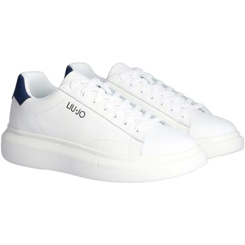 Sneakers BIG 01-SNEAKER Uomo Stringate White/Blue - Liu jo - Modalova